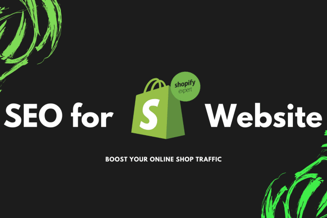I will do professional SEO for your shopify site