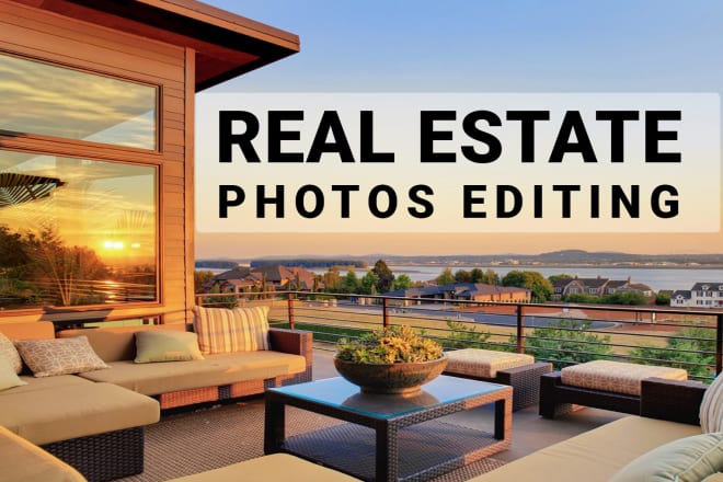 I will do real estate photos edits professionally