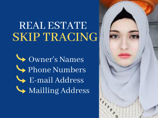 I will do real estate skip tracing services by tloxp skiptrace