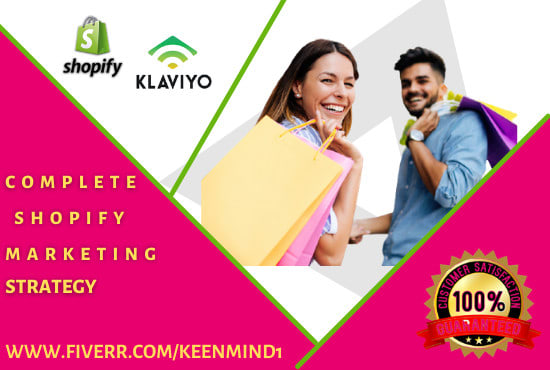 I will do ROI klaviyo shopify marketing sales funnel for shopify sales