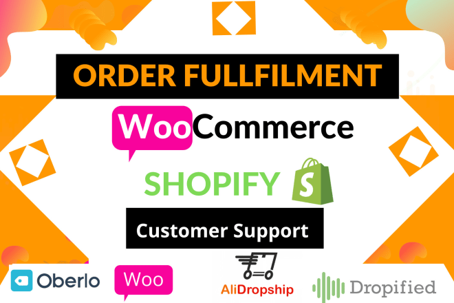 I will do shopify and woocommerce manually order fulfill VA oberlo