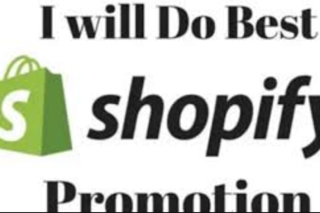 I will do shopify marketing, promotion, amazon, ebay, to drive unlimited web traffic