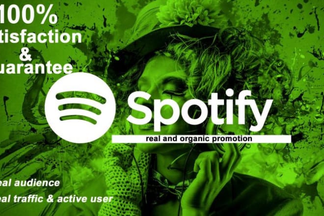 I will do spotify music promotion via playlist placement