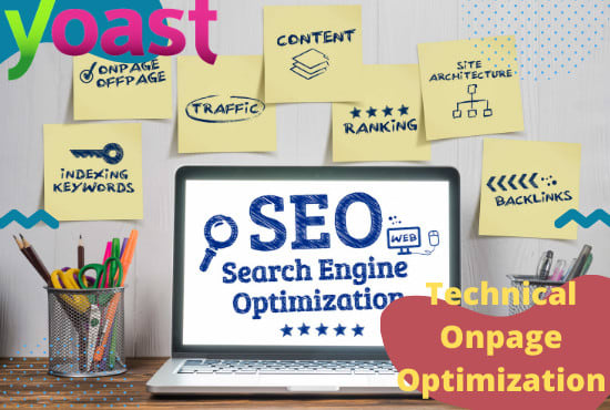I will do technical onpage optimization with yoast on page seo