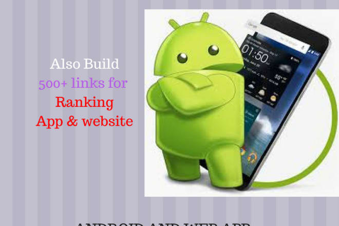 I will do testing app and websites or 100 backlinks