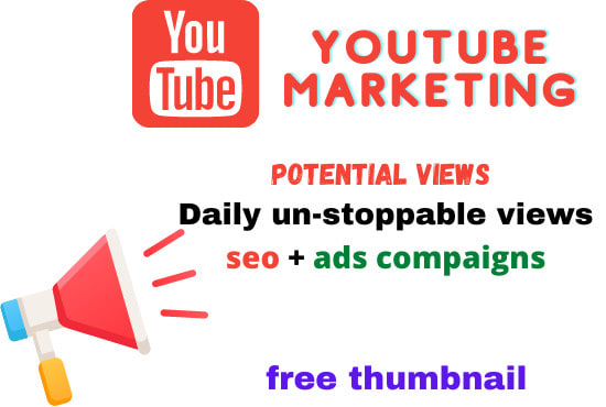 I will do the best fast organic youtube video promotion