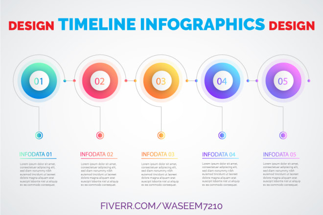 I will do timeline, steps, process, flowchart and business infographics