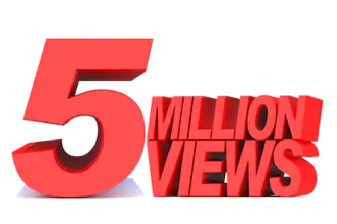 I will do viral organic youtube music video promotion boost million views