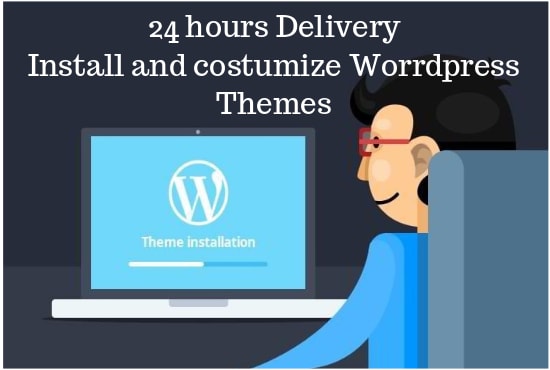 I will do wordpress theme installation and customization