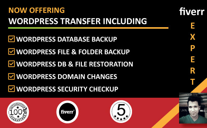 I will do wordpress transfer, migration or moving