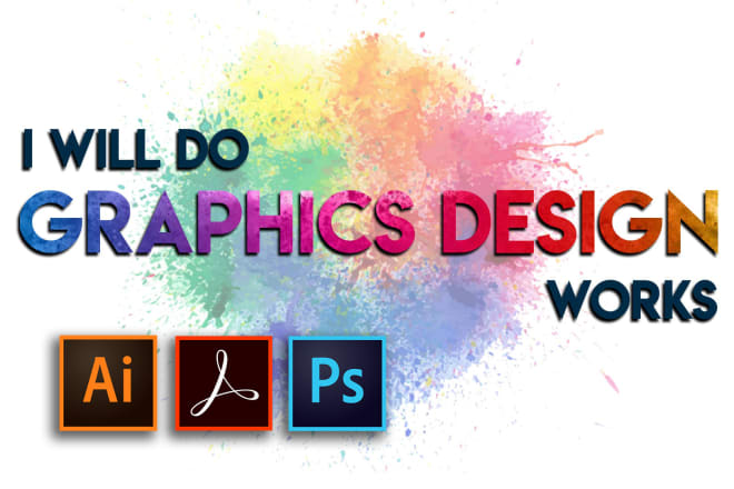 I will do your graphics design works professionally
