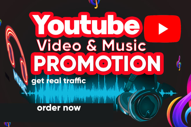 I will do your youtube video music promotion