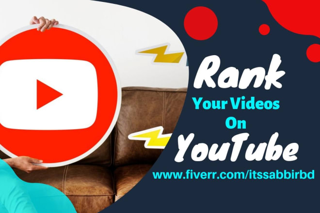 I will do youtube SEO to rank your videos on the top page