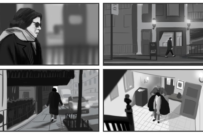 I will draw beautiful storyboards for your projects