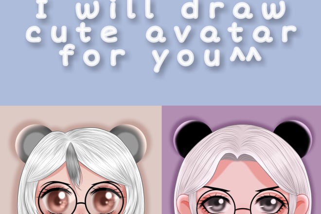I will draw cute avatar for you