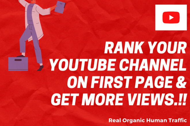 I will drive 500 human targeted traffic to your youtube channel