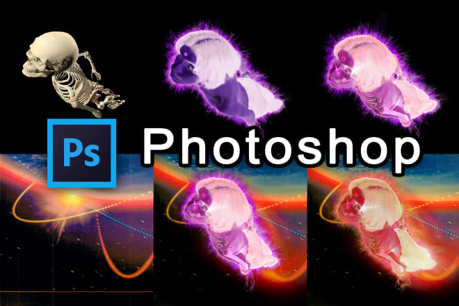 I will edit images on photoshop