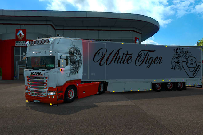 I will euro truck simulator 2 skin design