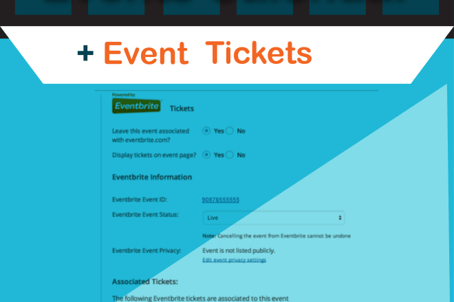 I will fix event plugin,eventbrite,the event calendar,eventespresso