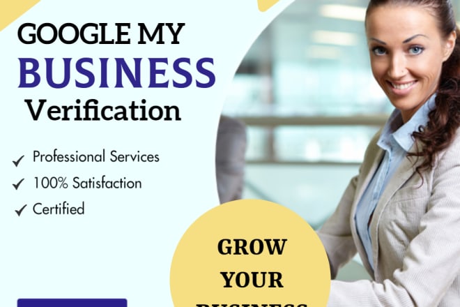 I will gmb listing verification for your business