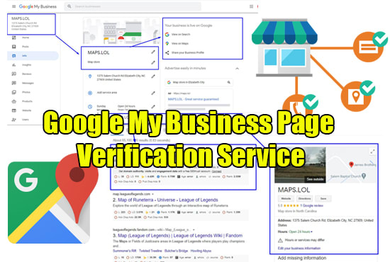 I will google my business page verification service
