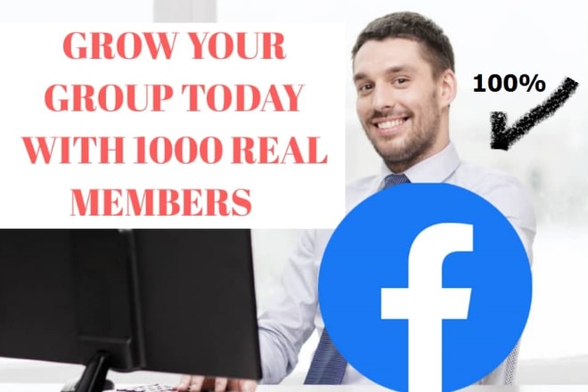 I will grow your facebook group