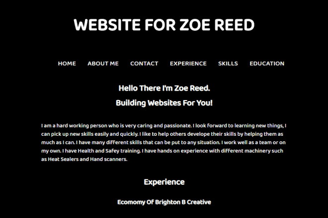 I will help build your website or web page