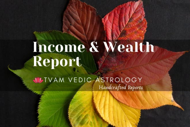 I will help improve income and wealth using vedic hindu astrology or jyotish horoscope