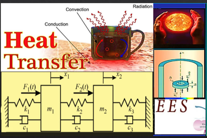 I will help you in ees, heat transfer, and mechanical vibration in industry