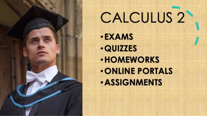 I will help you in online calculus 2 test,paper,quiz and assignment