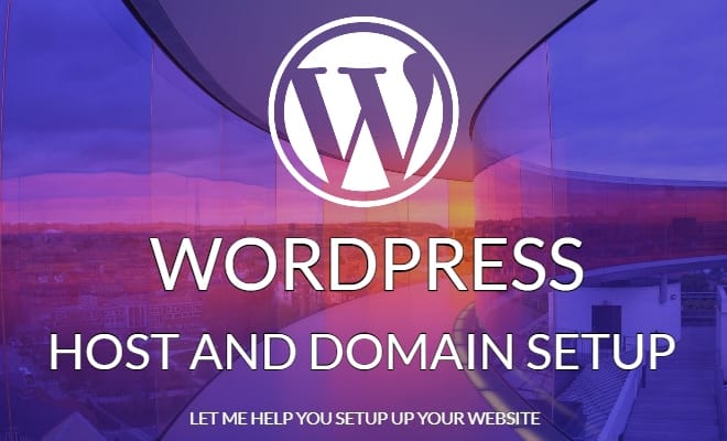 I will help you set up your host and domain