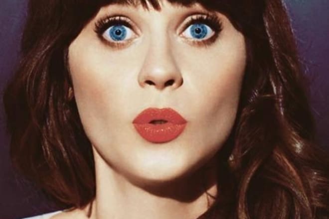 I will impersonate Zooey Deschanel any video msg