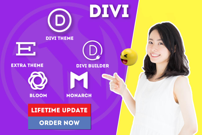 I will install and activate divi with my lifetime updatable API keys