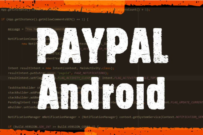 I will integrate paypal in android