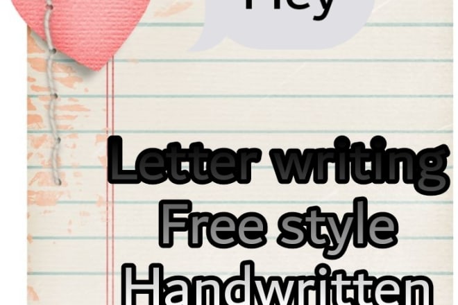 I will letter writing with less ambguity