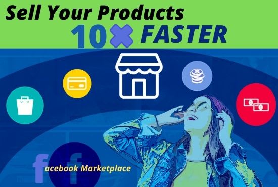 I will list your products on facebook marketplace