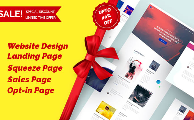 I will make a landing page or a website design in 24 hours
