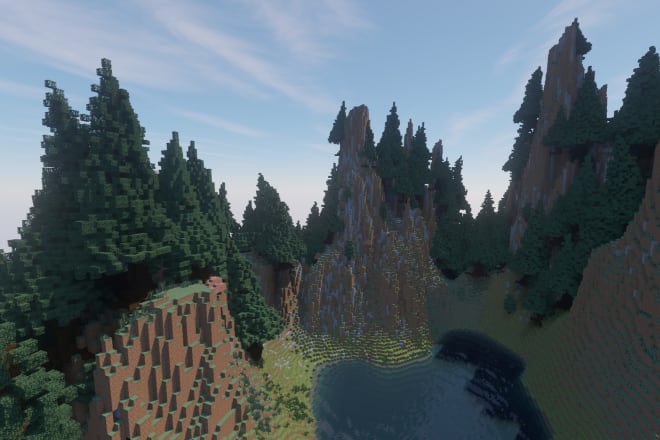 I will make a professional terrain for you in minecraft