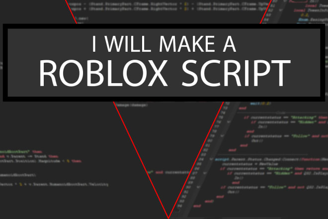 I will make a script for you in roblox studio