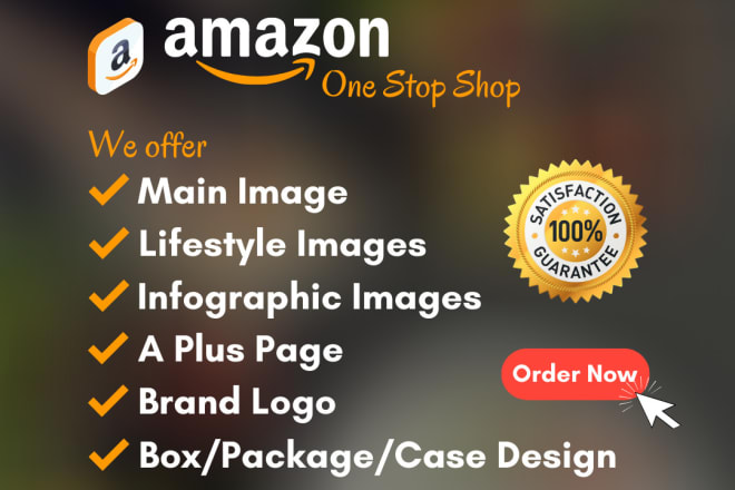 I will make amazon product listing images