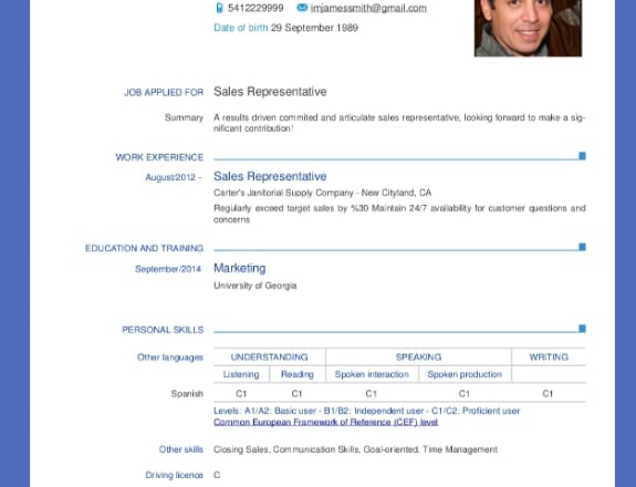 I will make online resume CV for every one