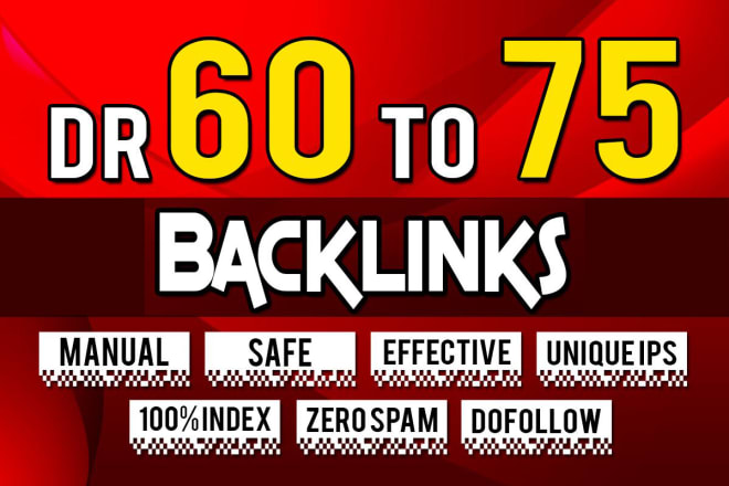I will make white hat off page seo backlinks on high domain rating sites