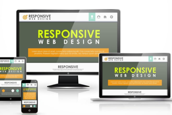 I will make you a fully responsive website with HTML CSS bootstrap