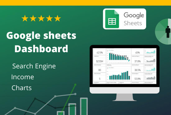 I will make you a google sheets template with a dynamique dashboard