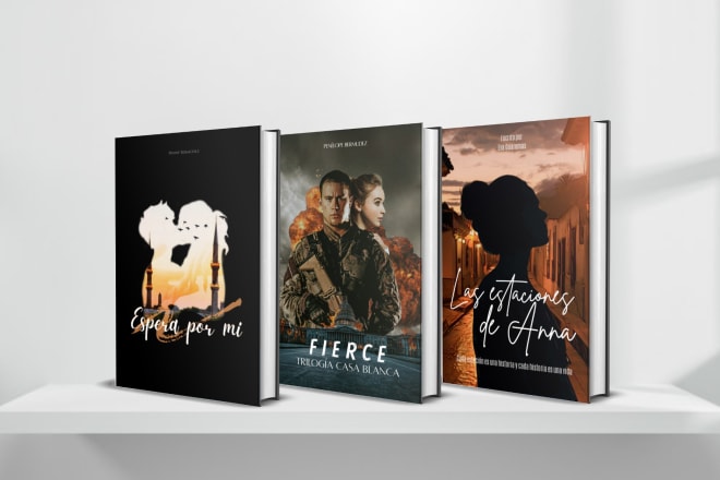 I will make your book cover on wattpad or ebook