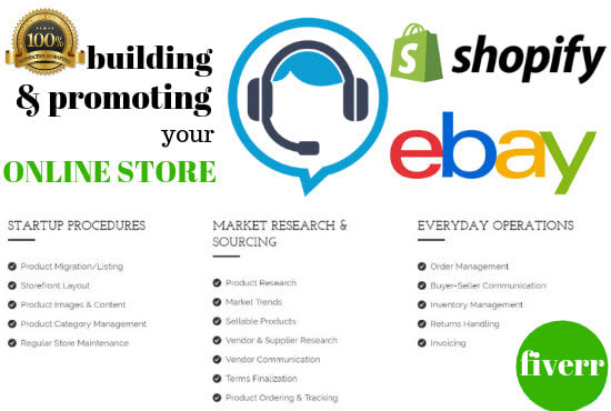 I will manage shopify store, do product research, add, update products