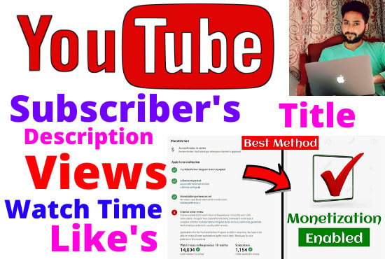 I will manage youtube channel, ranking title, keywords, description, tags, thumbnail