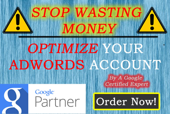 I will optimize your google adwords account