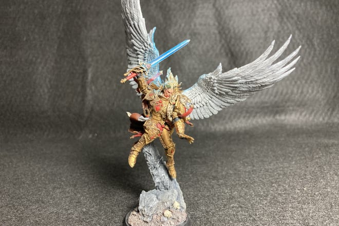 I will paint and base your warhammer 40k, aos and other miniatures