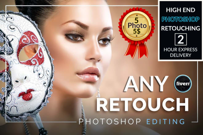 I will photo retouching and enhancement photoshop editing fast